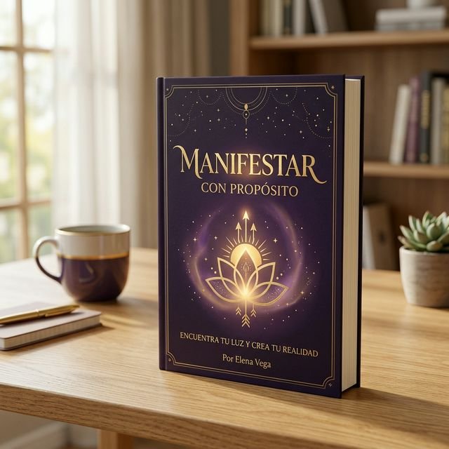 Portada del ebook Manifestar con Propósito - El Método de 5 Pasos para Recuperar tu Paz Mental